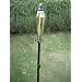 72 Inch Champange Luster Glass Outdoor Garden Tiki Torch