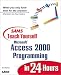 Books : Sams Teach Yourself Microsoft Access 2000 Programming in 24 Hours (Teach Yourself -- Hours)