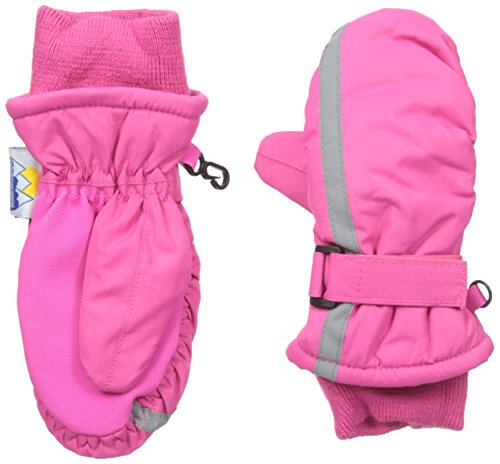 N'Ice Caps Kids Thinsulate and Waterproof Reflector Ski Mittens