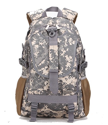 Winkee BB4285MCGY Vintage Hiking Rucksack /Outdoor Bicycle Travel Backpacks,Camouflage (FBA)