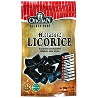 OrgraN Gluten-Free Molasses Licorice, 7-Ounce Package (Pack of 4)