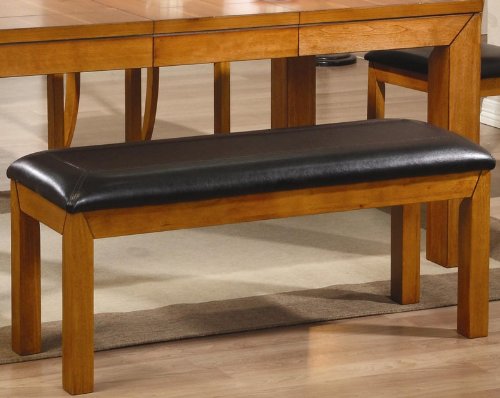 Bench in Light Natural Coaster 102133