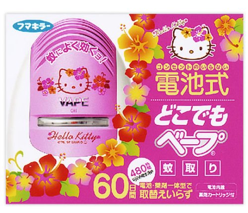 Cover image : どこでもベープ蚊取り 60日セット (ハローキティ)