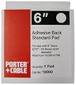 Porter-Cable 16000 6 In Standard Pad for 7336 and 97366 Random Orbit Sander