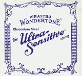 Pirastro Ultra-Sensitive 4/4 Violin String Set - Medium - with Steel Loop End E