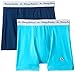 Tommy Bahama Men's 2 Pack Stretch Cotton Comfort Solid Boxer Brief