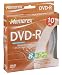 Memorex 4.7GB 8x DVD-R Media (10-Pack in Jewel Cases)