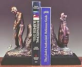 Bronze Sculpture - Golfer Bookends - 9