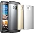 HTC One M9 Case, SUPCASE Water Resistant Full-body Rugged Case with Built-in Screen Protector for HTC One M9 (2015 Release), 3 Interchangeable Covers, Retail Packaging (Space Gray/Silver/Gold)