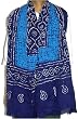Long Scarves Cotton Tie and Dye Women Wear 88 x 40 inches