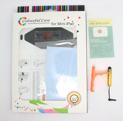 TheBestOne Series Ipad Mini Case(Previous Generation)3d Dual Protect Cover(newest Non Toxic Silicone Pc-multiple Color Options)extreme-duty Military Skin with Stand Rainproof Shockproof Dustproof Case for Ipad Mini Tablet Laptop+ (Free Capacitive Pen &amp; Mini Bracket &amp; Radiation Stickers)-white