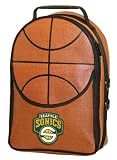 Seattle Sonics NBA Pebble Grain Golf Shoe and Basketball Kicks Bag