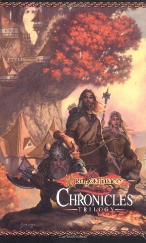 Dragonlance Chronicles Trilogy Gift Set by Weis, Margaret, Hickman, Tracy(September 1, 2001) Mass Market Paperback