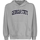 NCAA Georgia State Panthers Youth Arch Applique Pullover Hoodie - Ash