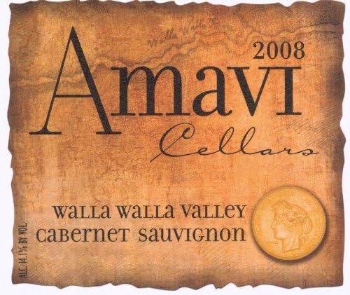 2008 Amavi Walla Walla Valley Estate Cabernet Sauvignon 750ml
