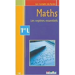 Maths 1e L : Les rep�res essentiels