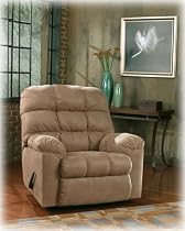 Gunsmoke Mocha Rocker Recliner By Ashley Furniture