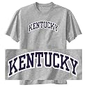 T-Shirt Heather Gray " Kentucky Classic " State