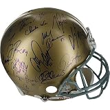 Legends of Notre Dame Signed Full Size Helmet