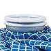 HomeTop 3 Pack Healthcare Reusable Ice Bag Pack for Cold Therapy (Green/White Checkered)