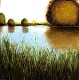 Paisaje I - Ivan Reyes Art Print Poster 12 x 12 - FRAMED