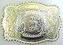 Huge Western Rodeo Initial "C" Belt Buckle Cowboy