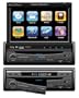 Power Acoustik PTID-8940NR Motorized Flip-Up Screen AM/FM DVD Receiver with New Graphics