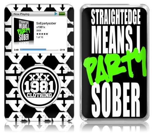 Music Skins iPod Classic用フィルム  x1981x – SxE Party  iPod classic  MSRKIPC00177