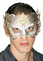 Gold Filigree Venetian Costume Eyemask