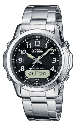 Casio Funkuhren Herren-Armbanduhr Analog / Digital Quarzuhrwerk 4378 WVA-210DE-1AVER Preisvergleich