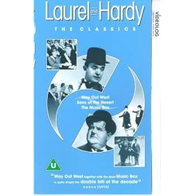 Laurel And Hardy - The Classics - Way Out West / Sons Of The Desert / The Music Box [VHS] [1937]
