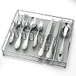 Evanston 45-pc. Flatware Set with Bonus Serving Set and Caddy