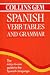 Books : Collins Gem Span Verb Tables (Collins Gems)