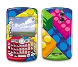 Blocks Design Decal Protective Skin Sticker for Blackberry Curve
