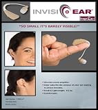 INVISI-EAR DISCRETE SOUND AMPLIFIER (SO SMALL IT'S BARELY VISIBLE!)