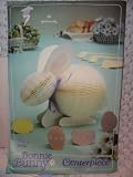 Vintage! 1986 Hallmark Easter Bunny Rabbit Honeycomb Centerpiece