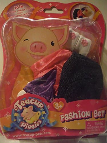 Teacup Piggies Fashion Set - Style & Colors Vary