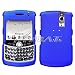 Blackberry Curve 8300/8310/8320/8330 Titanium Solid Dr Blue Phone Protector Cover Hard Case/Cover/Faceplate/Snap On/Housing