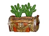 Eigenschaften Pfiffig-Wohnen  / Blumentopf Handtasche braun/klein 2 Pflanzeinsätze