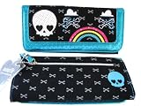 Lounge Fly Turquoise Skull Rainbow Multipurpose Wallet * 08 Newest Item *