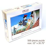 Studio Ghibli Kiki's Delivery Service 500 pieces Jigsaw puzzle (Finished size: 21