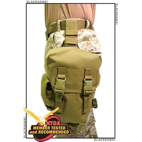 Omega Elite Gas Mask Pouch w 2 legstraps by Gas Mask