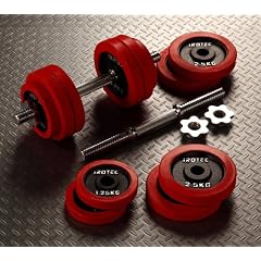 【 送料無料 】 【50％OFF】ラバー ダンベル 30KGセット （片手15kg×2） 筋トレ ダイエット に最適！！安全なラバー付き！