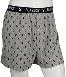 Playboy Mens Signature Rabbit Head Knit Boxer