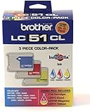 Brother 1 LC513PKS - 3 Pack - Retail Packaging-Cyan/ Magenta/ Yellow