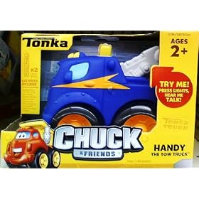 Tonka Chuck & Friends - 5 Inch Handy The Tow Truck w/Lights and Sound