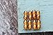Gumstone 10 Piece Polished Cognac Plastic Screw Clasps | Perfect for Finishing Handcrafted Bracelets, Necklaces and Jewelry | Simple Plastic Doweling Screws with 1mm Hole