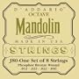 D'Addario J80 Phosphor Bronze Octave Mandolin Strings, Medium, 12-46