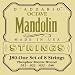 D'Addario J80 Phosphor Bronze Octave Mandolin Strings, Medium, 12-46