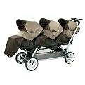 Peg Pergo Triplette SW Stroller in Moka